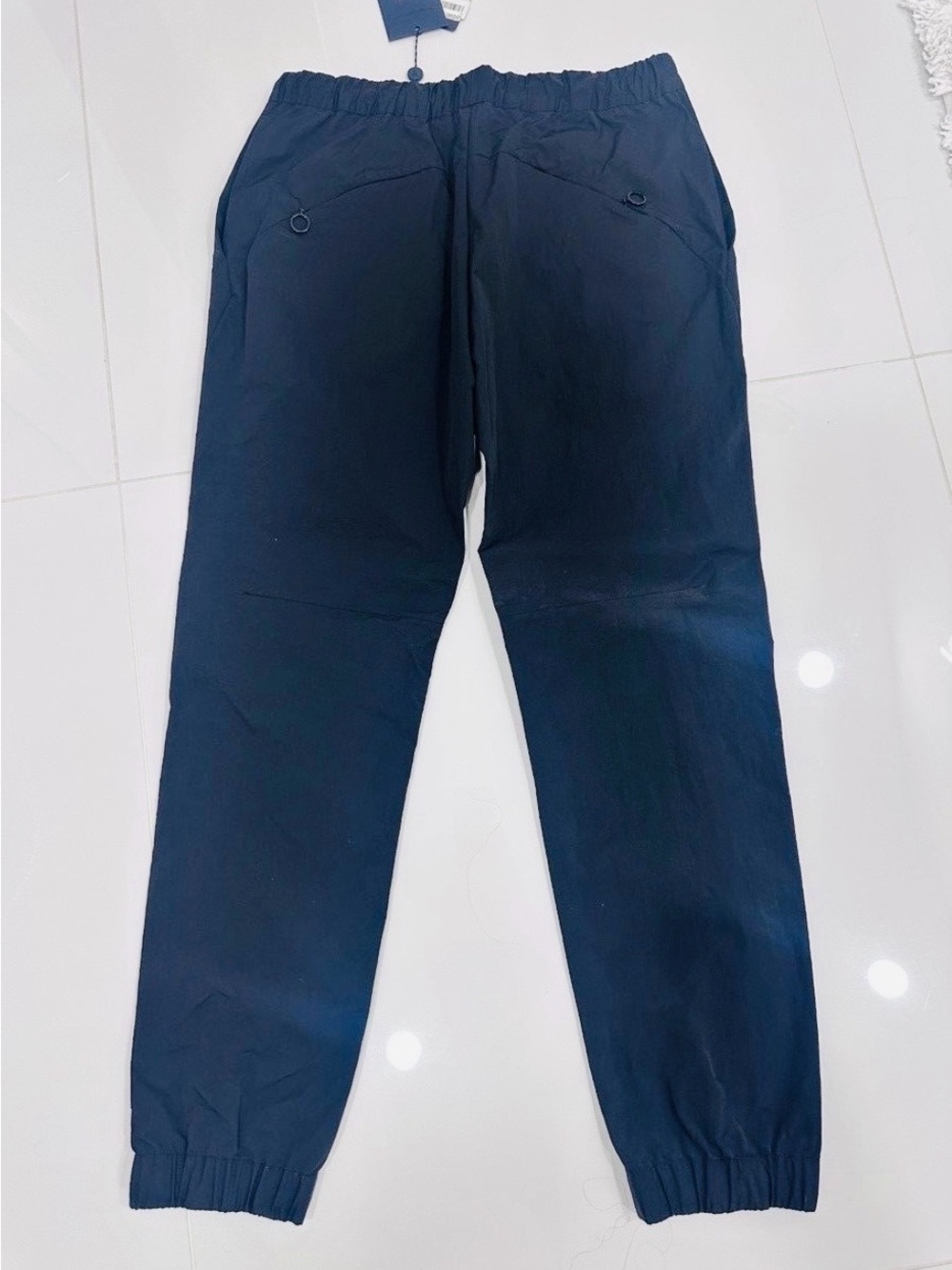 Louis Vuitton Men’s Dark Blue Elastic-Waist Joggers